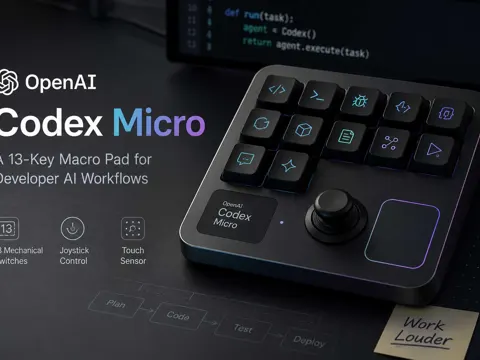 OpenAI Reveals Codex Micro: A 13-Key Macro Pad for Developer AI Workflows