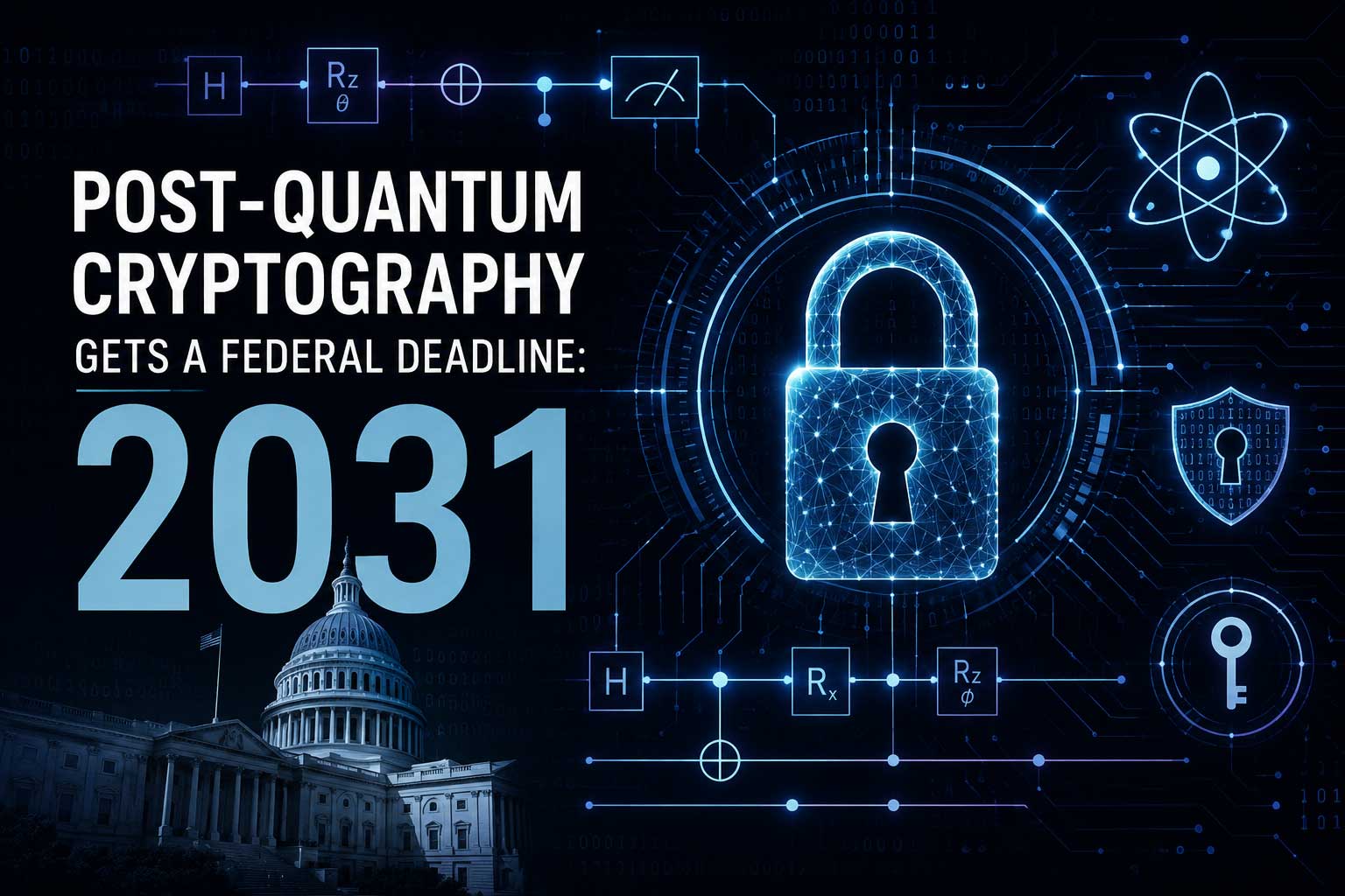 Trump Order Sets 2030 Deadline for Post-Quantum Cryptography