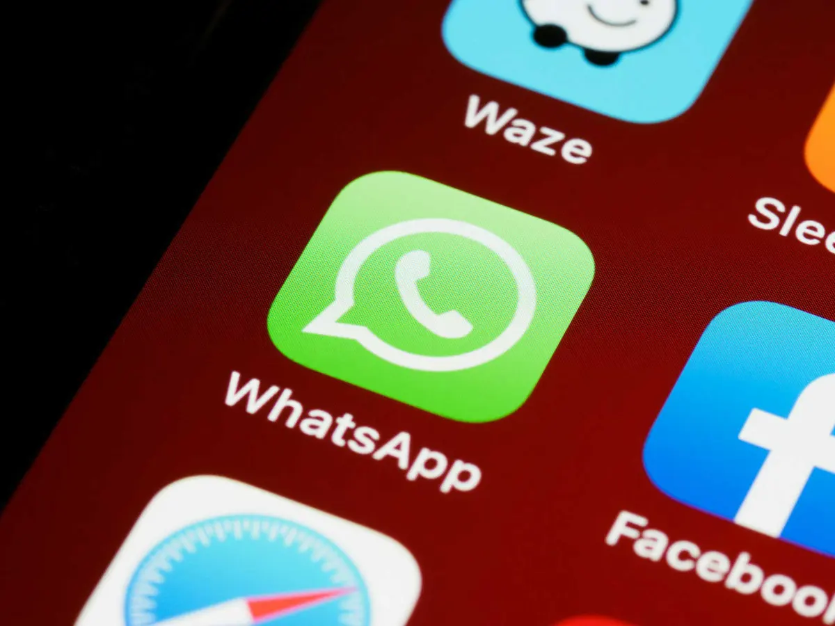 WhatsApp app icon displayed on a smartphone screen, representing the messaging platform's upcoming username feature for enhanced user privacy