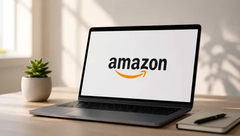 Person working on a laptop completing micro-tasks, representing Amazon Mechanical Turk's 21-year crowdsourcing marketplace closing to new customers on July 30, 2026