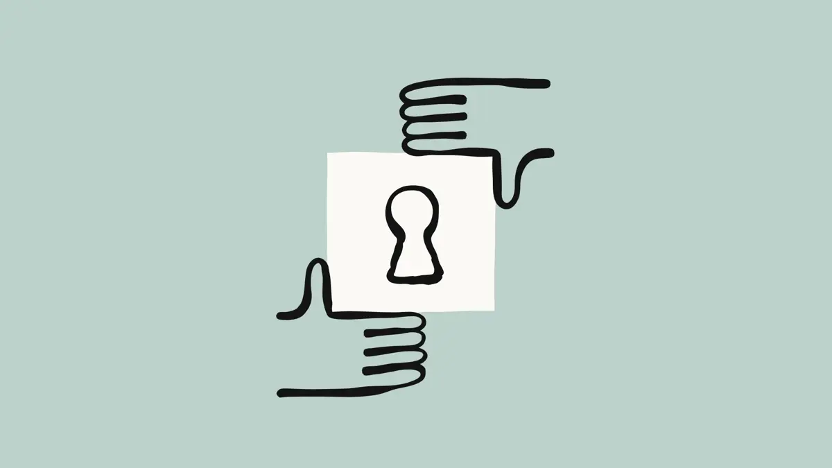 Security graphic with hand and padlock representing Anthropic's Fable 5 cybersecurity safeguards and jailbreak severity framework published July 2026