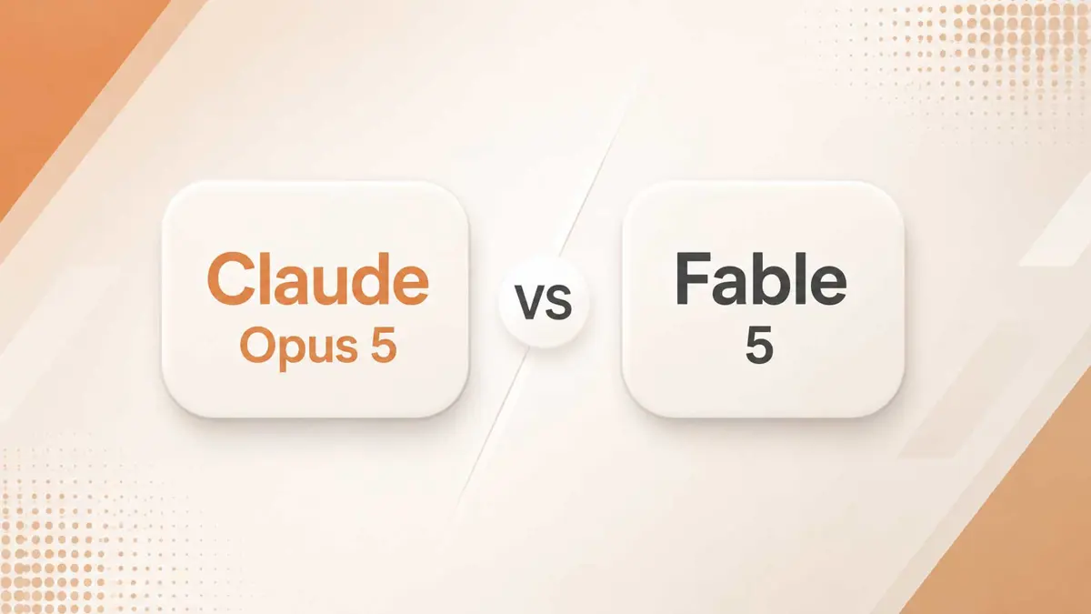 Claude Opus 5 Vs Fable 5 Benchmark Comparison 2026