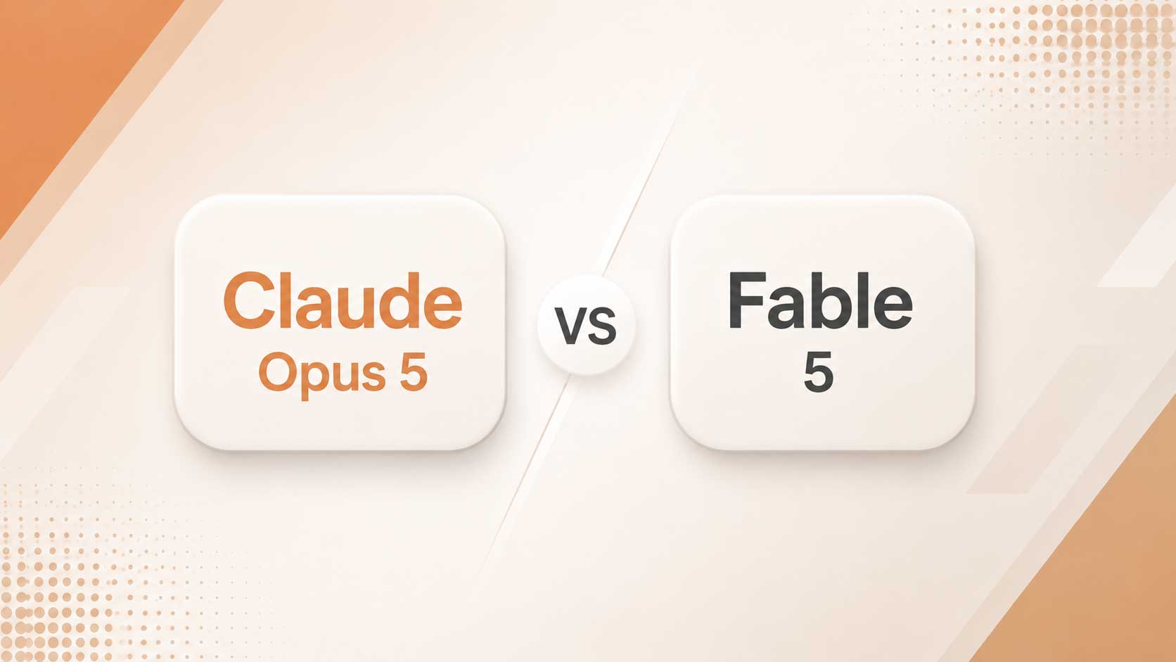 Claude Opus 5 vs Fable 5: Six Benchmarks, Side-by-Side Pricing, and When to Switch