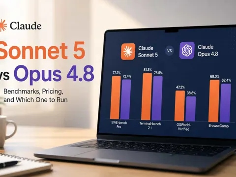 Claude Sonnet 5 vs Opus 4.8: Benchmarks, Pricing, and Which One to Run