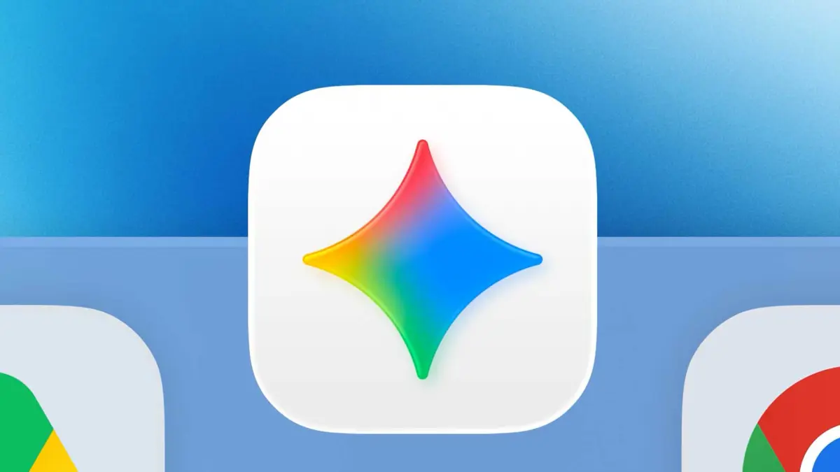 Gemini Spark running on Mac desktop showing file access and AI agent interface