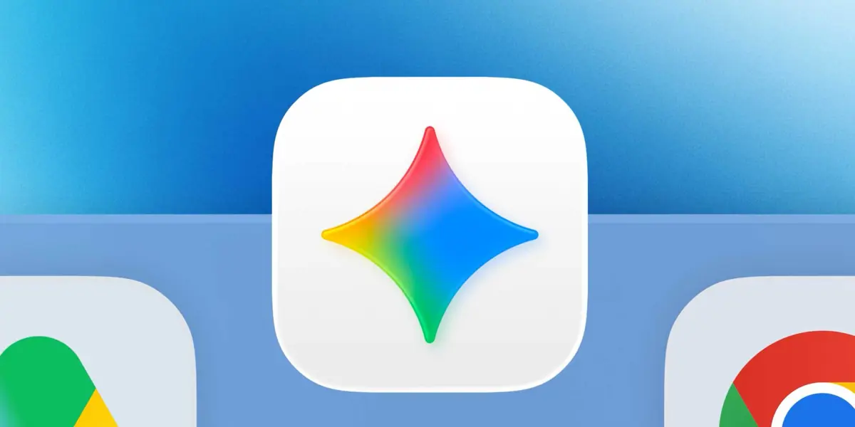 Gemini Spark running on Mac desktop showing file access and AI agent interface