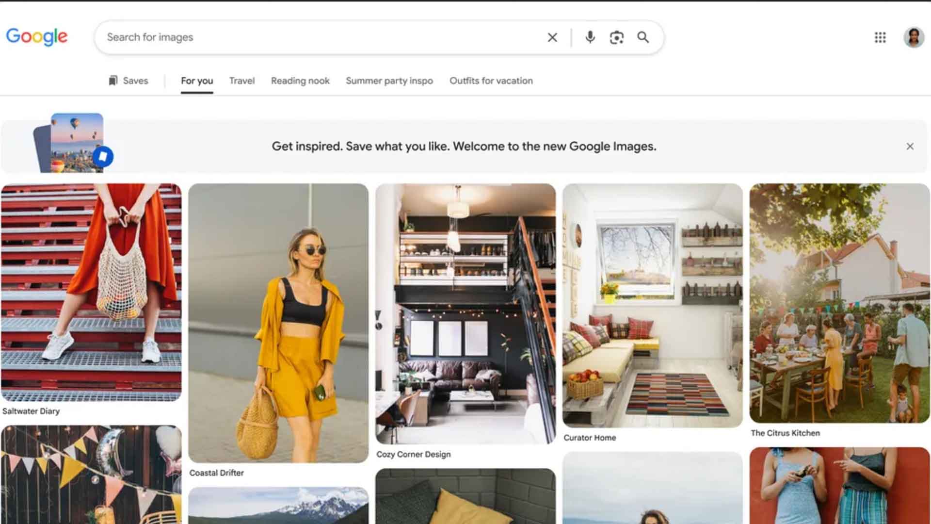 Google Images Turns 25 With a Pinterest-Style Redesign and Nano Banana Image Generation in Search