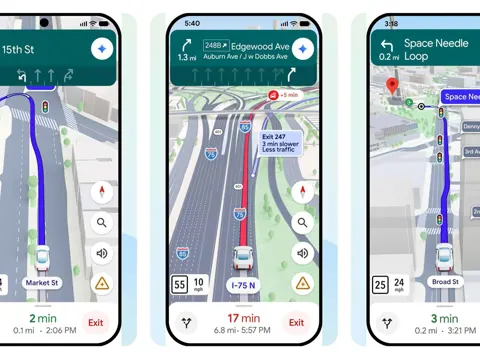 Google Maps Immersive Navigation Rolls Out to Android Auto With Live Speedometer