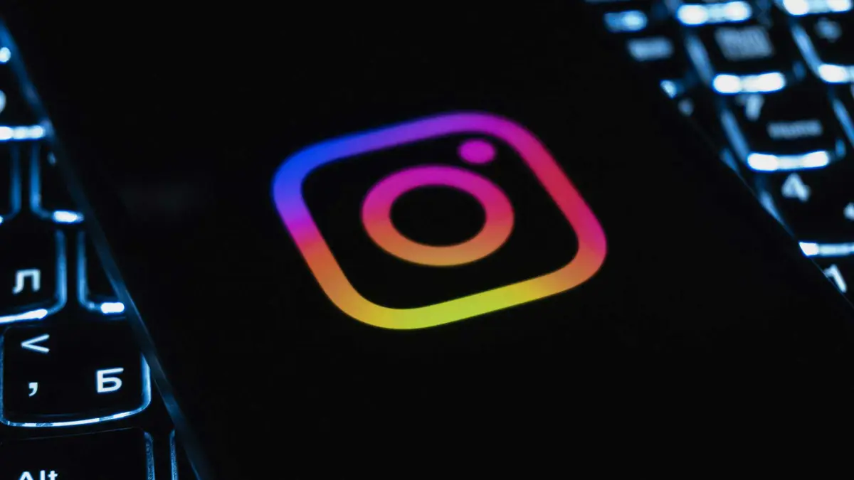 Instagram app open on a smartphone showing the music edit interface