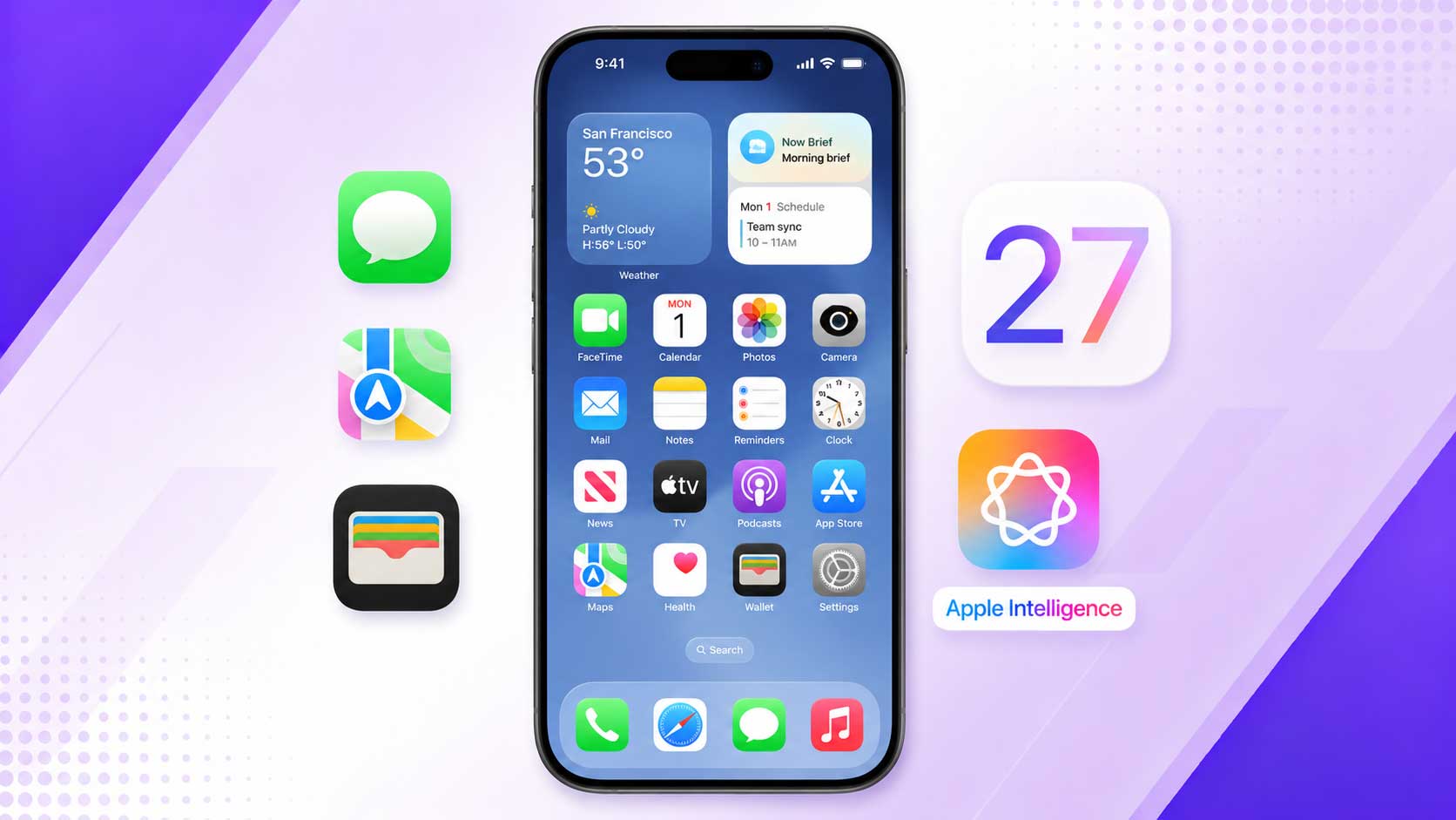 Everything New in iOS 27: Messages, Wallet, Maps, Apple Intelligence, and More