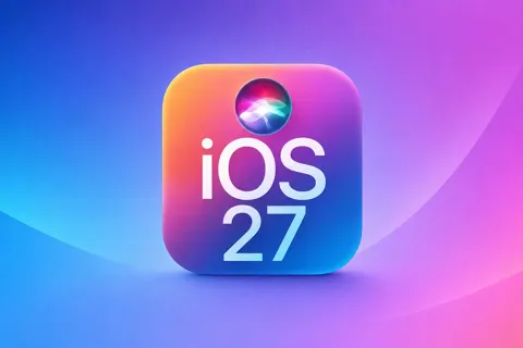 New Siri app on iPhone showing conversation history across multiple topics including recipes, city parks, and film history
