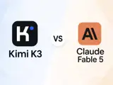 Kimi K3 vs Claude Fable 5: Cheaper and Faster on Agents, Behind on Professional Work