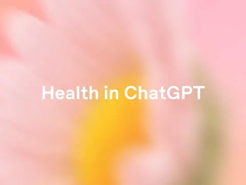 ChatGPT Health interface on iPhone showing connected Apple Health data including activity, medications, and lab results for personalized AI health conversations