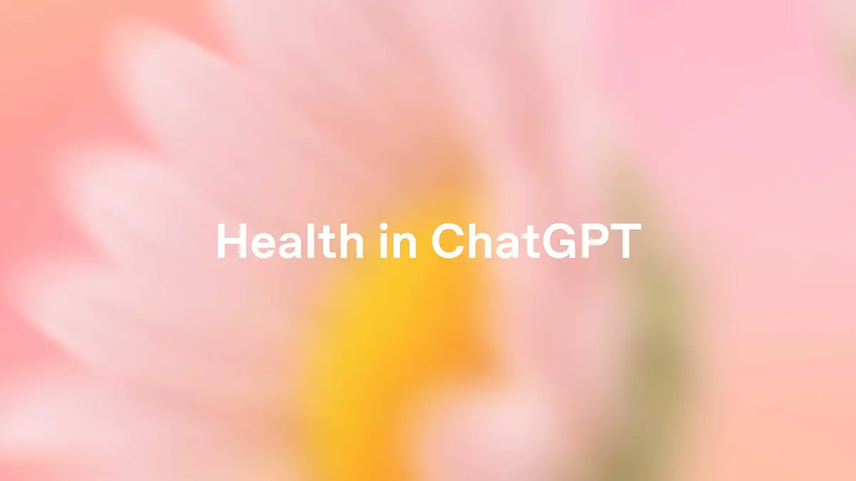 ChatGPT Health interface on iPhone showing connected Apple Health data including activity, medications, and lab results for personalized AI health conversations
