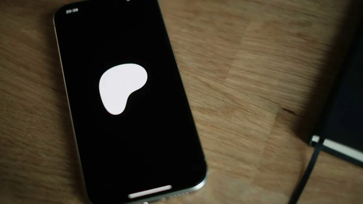 Patreon logo displayed on a smartphone screen