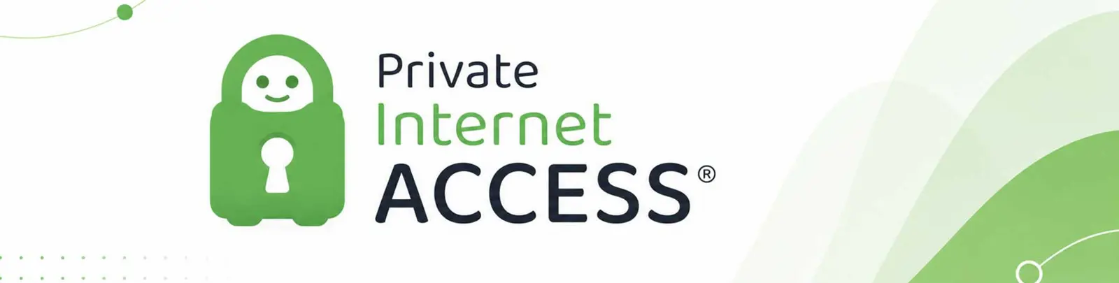 Private Internet Access brand banner