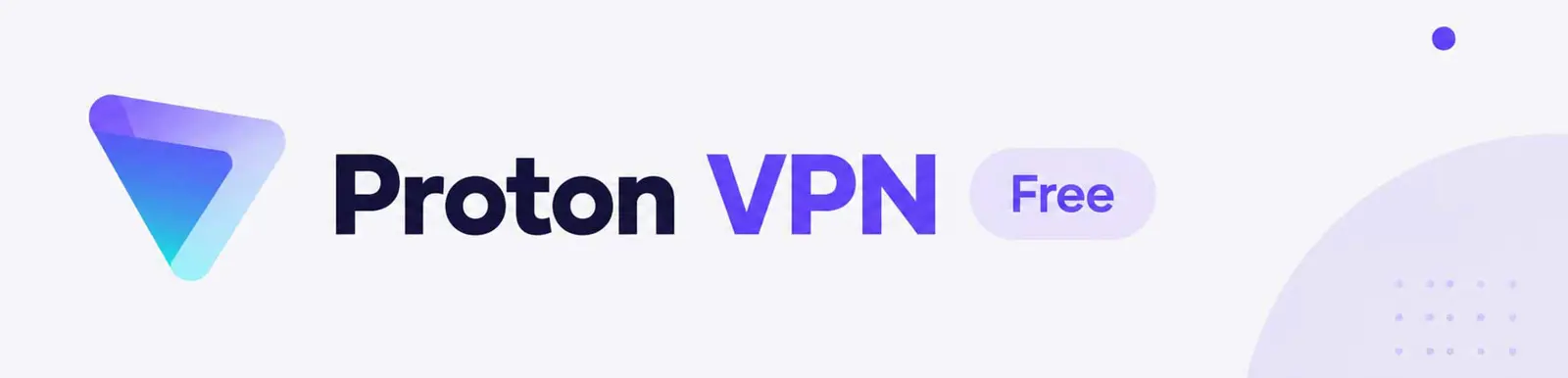 Abstract illustration of an infinity symbol over a shield representing unlimited free VPN data