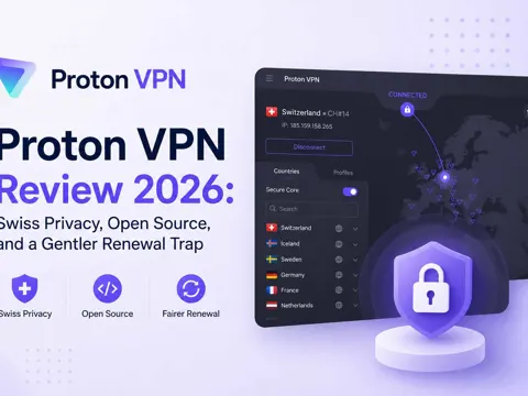 Proton VPN Review 2026: Swiss Privacy, Open Source, and a Gentler Renewal Trap