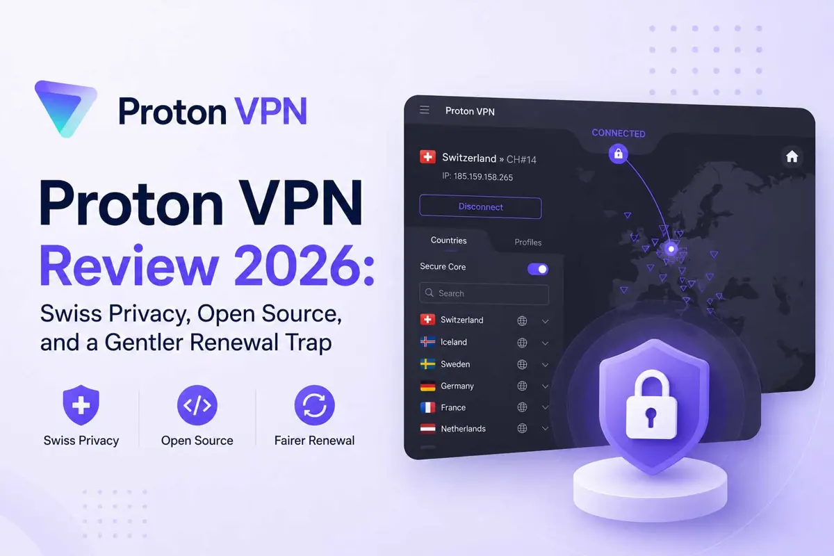 Proton VPN brand banner from Proton's official media kit