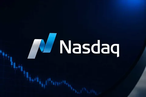 Nasdaq display representing the company's stock dipping below its $135 IPO price ahead of an August lockup expiry