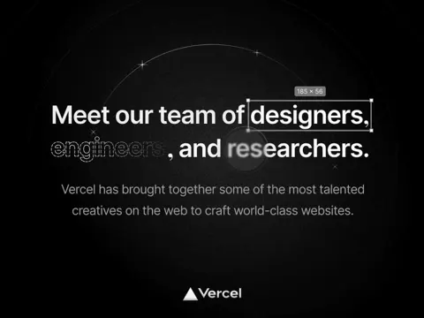 Vercel logo on a dark background representing the company's AI infrastructure platform