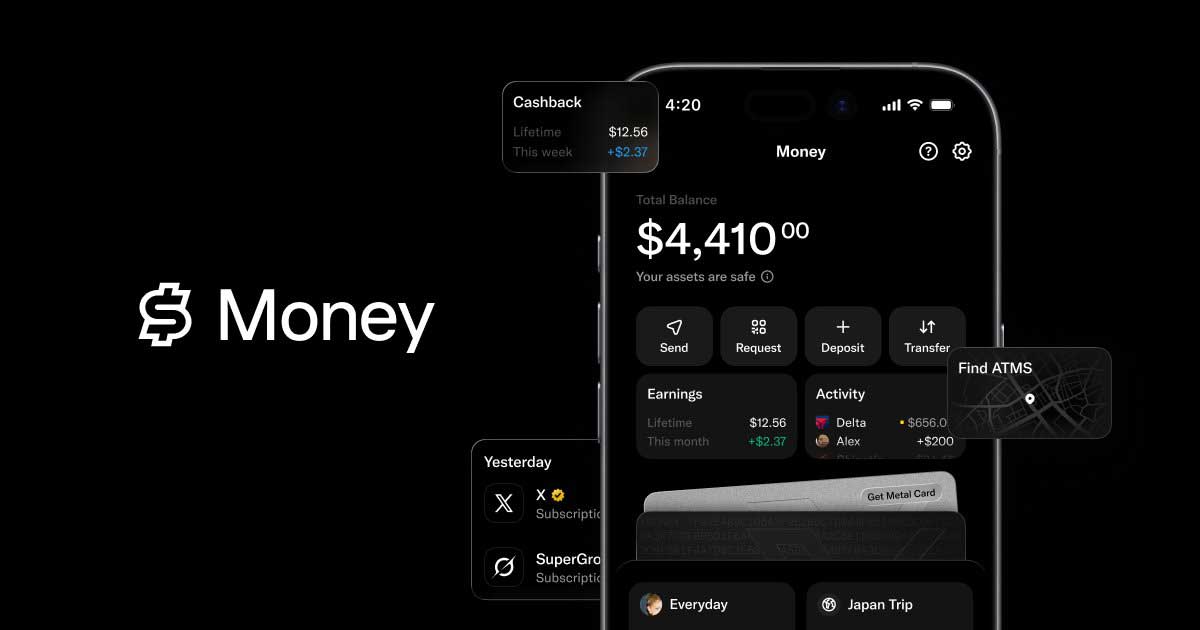 X Money Launches in the US With a Visa Debit Card, 6% APY, and No Fees on Transfers