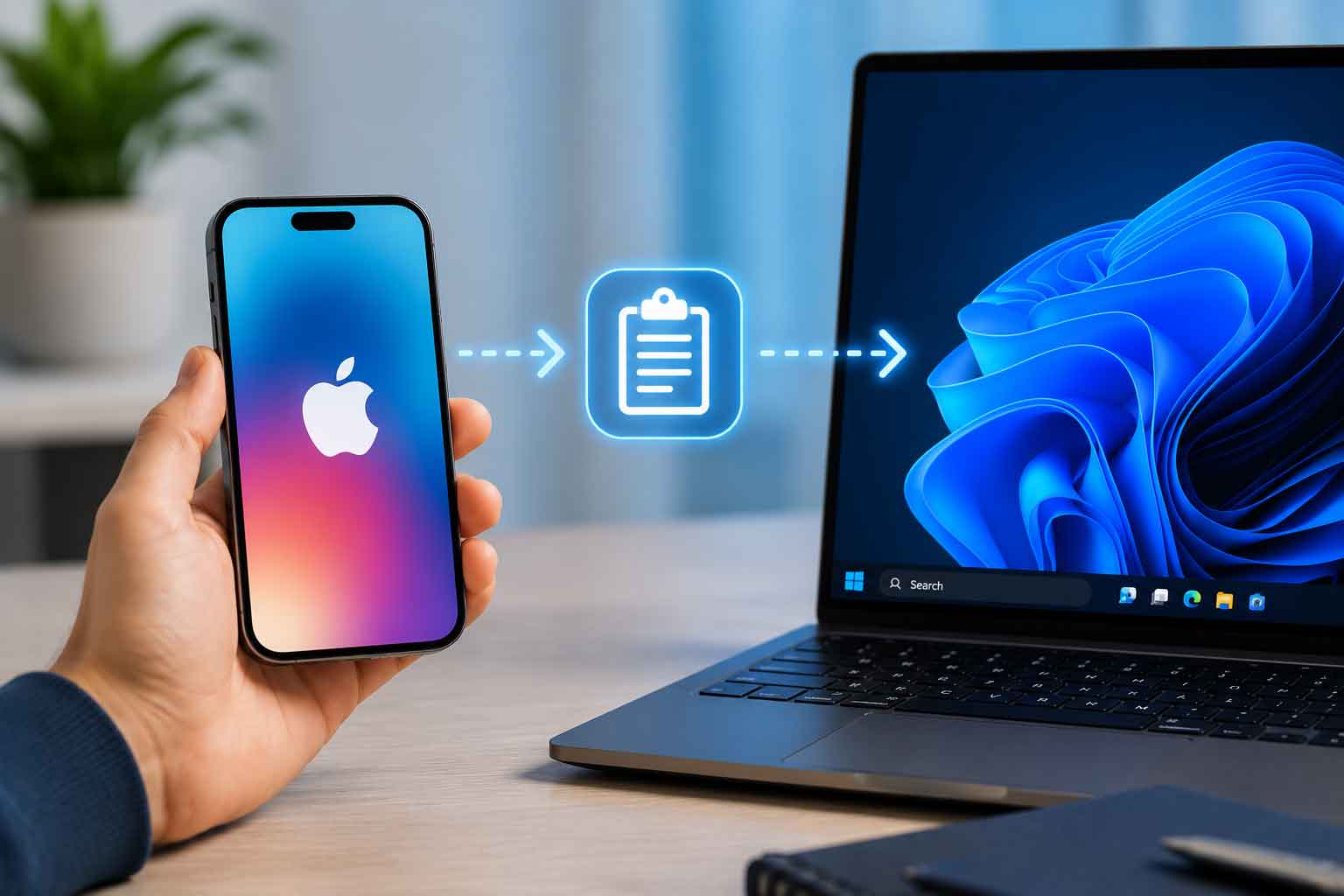Apple Plans iPhone Clipboard Sharing With Windows PCs in the EU
