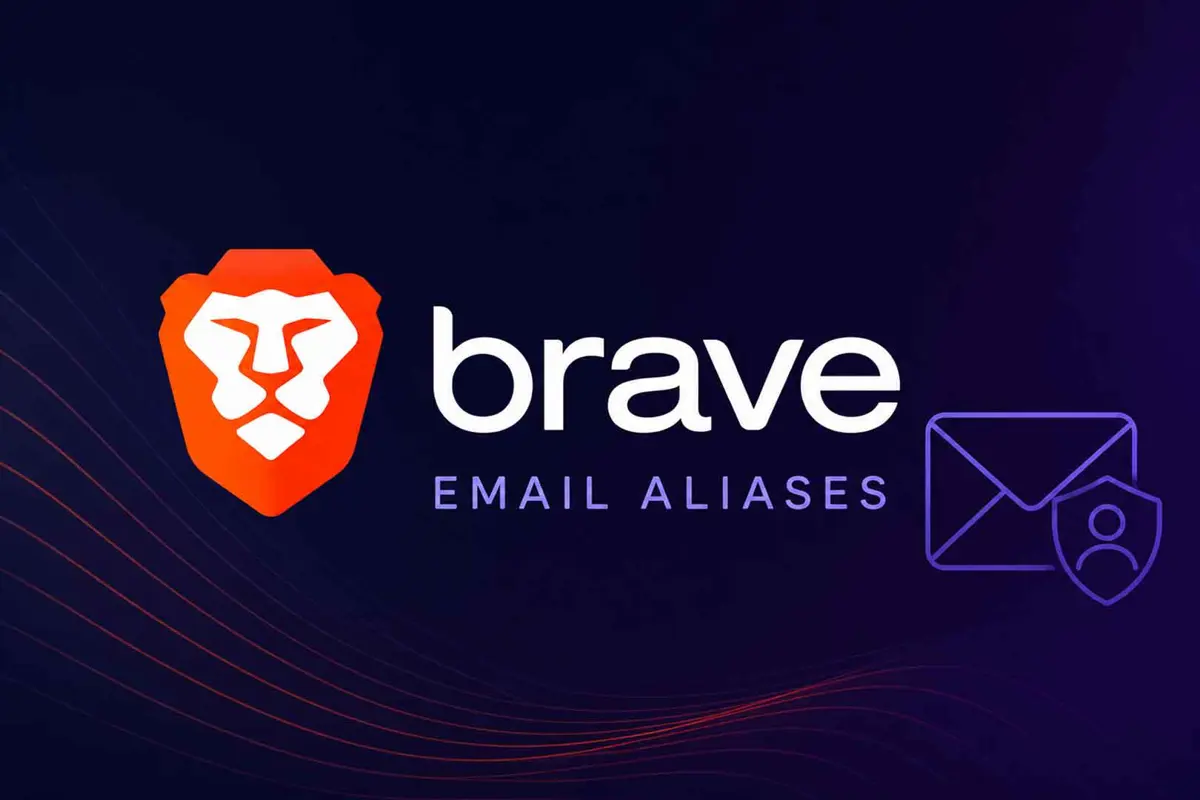 Brave Browser Email Aliases feature for creating private email addresses