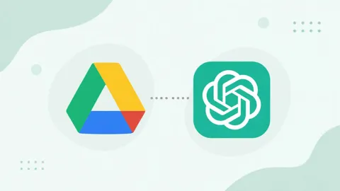 ChatGPT interface open alongside a Google Drive file showing the new in-chat editing capability