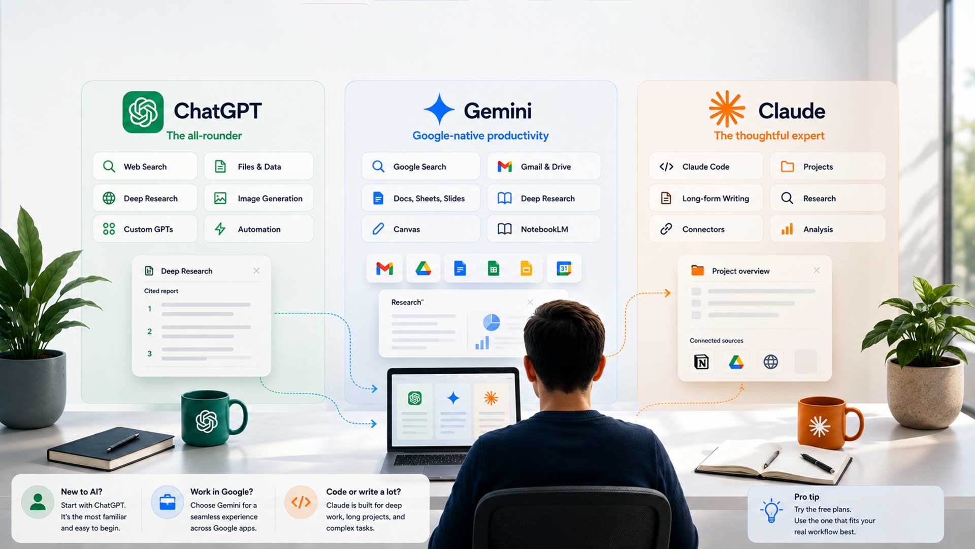 ChatGPT vs Gemini vs Claude: Which AI Should You Use?