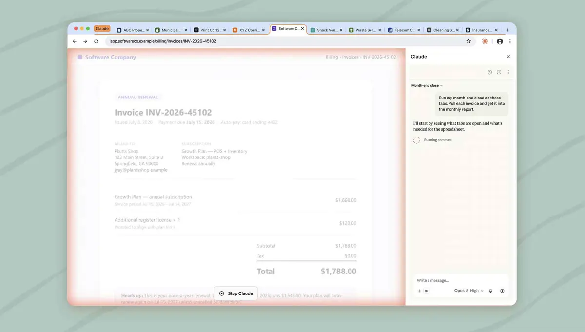 Claude Chrome Browser Extension