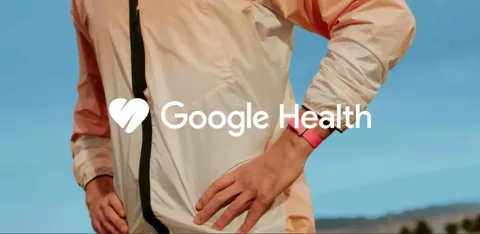 Google Health app logo on a white background representing the 5.06 update with Coach settings