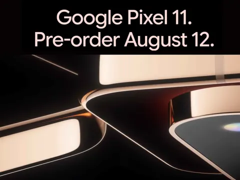Google Store banner announcing the August 12 Made by Google event and Pixel 11 pre-orders