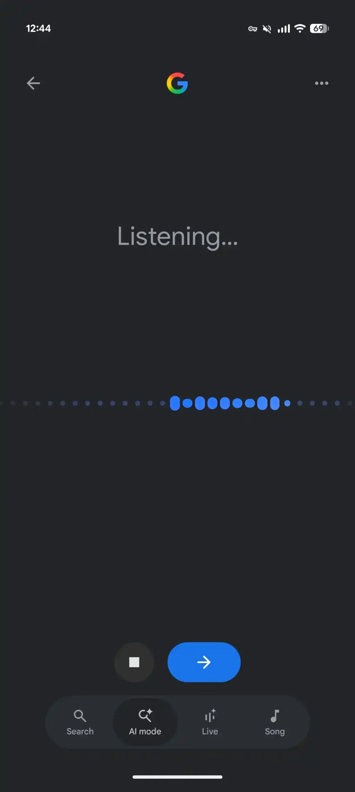 Google Voice Search Redesign 2