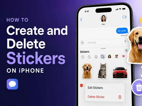 How to Create and Delete Stickers on iPhone