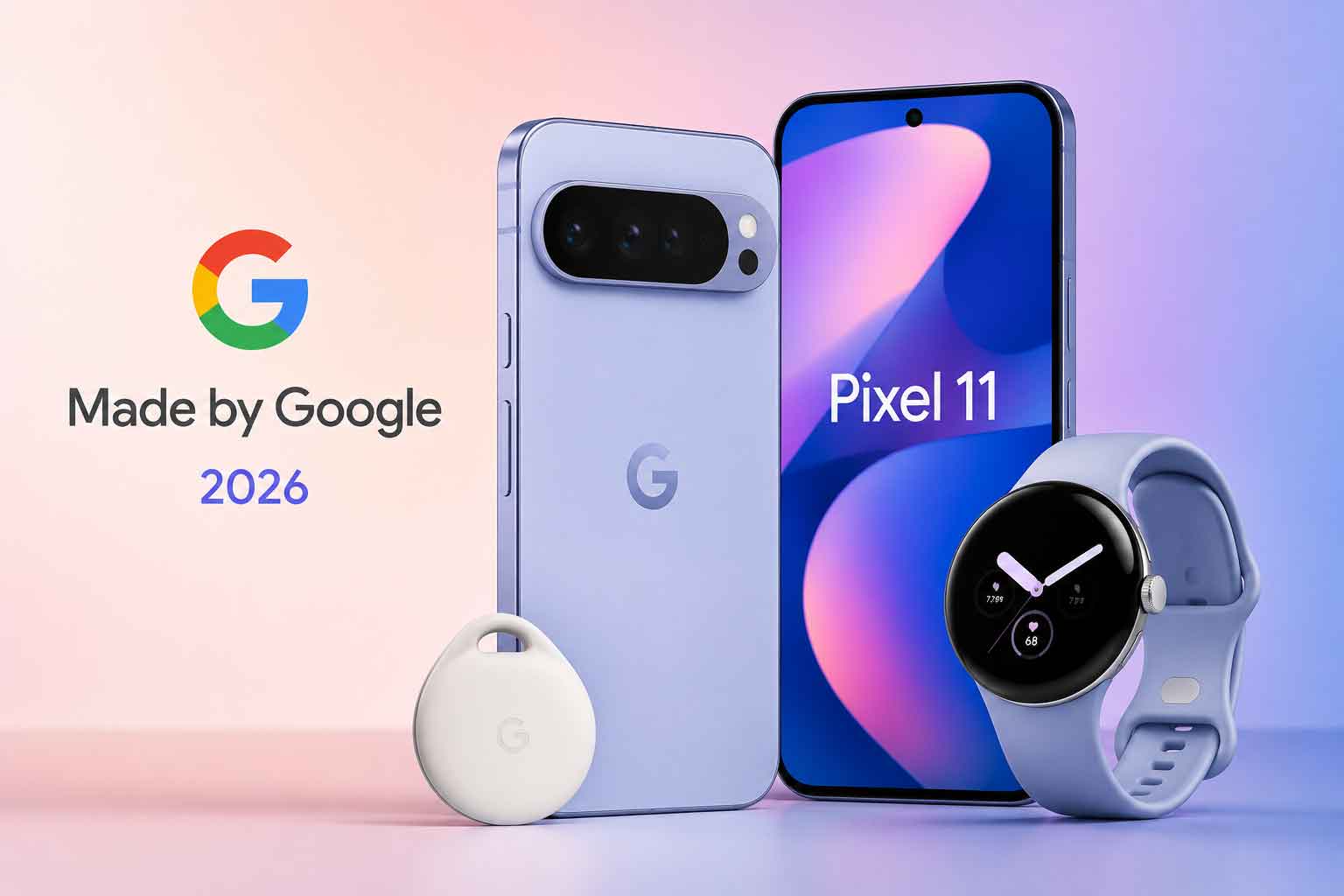Made by Google 2026: Pixel 11, Pixel Watch 5, Pixel Tag, and Every Gemini Feature Announced