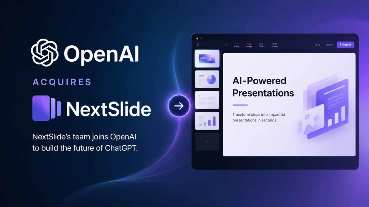 OpenAI acquires NextSlide, an AI presentation startup