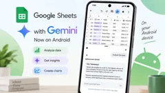 Gemini in Google Sheets Arrives on Android With Data Insights and Charts