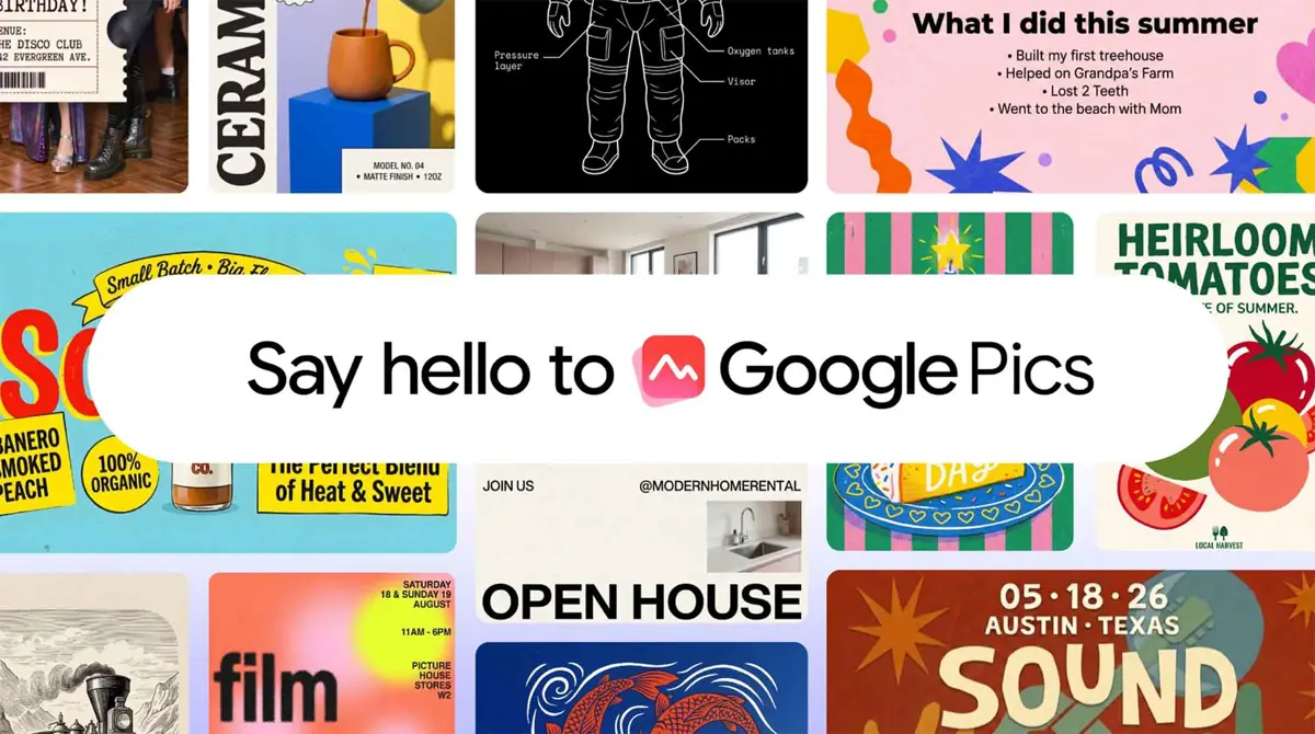 Google Pics AI image creation and editing tool in Google Workspace