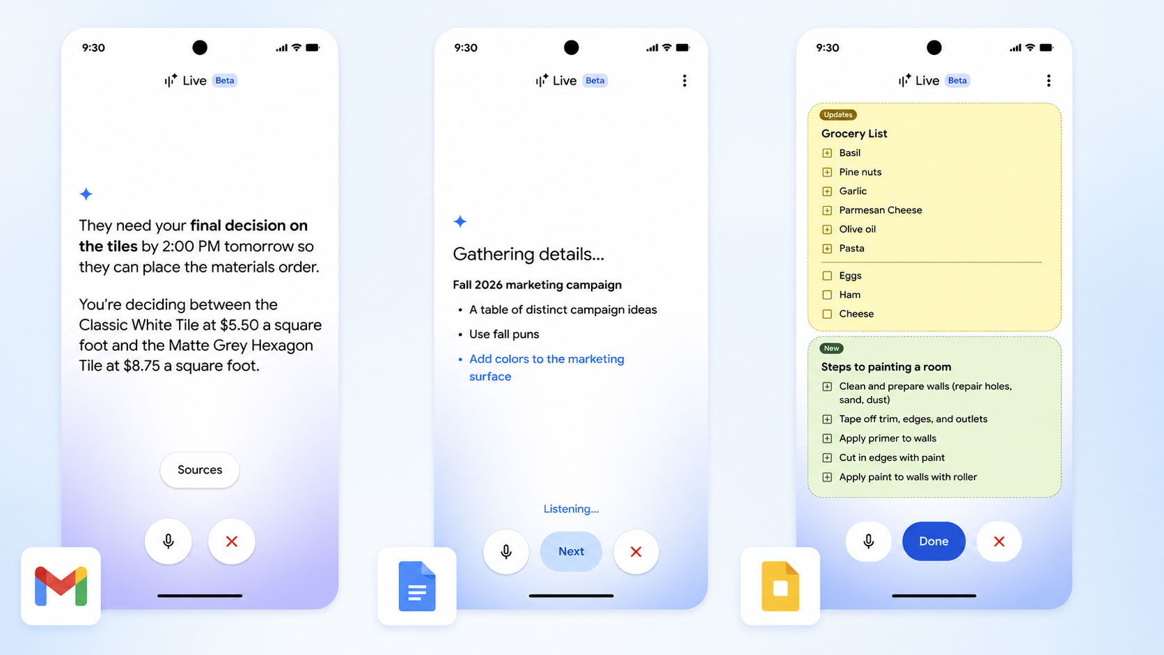 Google Workspace Voice Features Land in Gmail, Docs, and Keep - Talk to Your Apps and They Listen