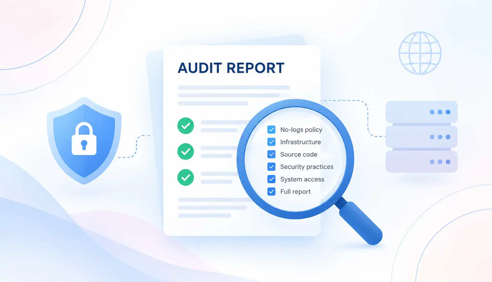 VPN audit verification process