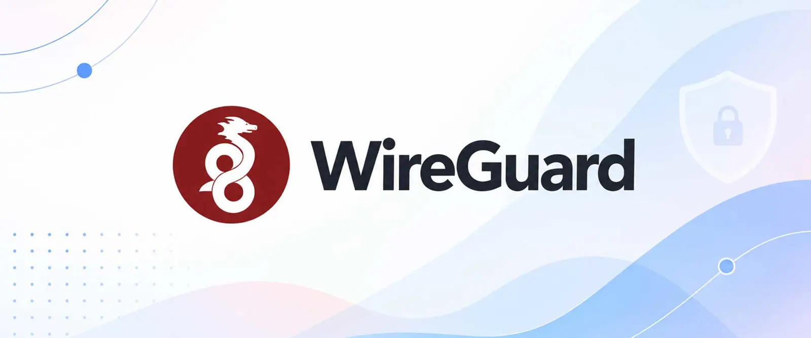 Abstract illustration of WireGuard's lightweight protocol design