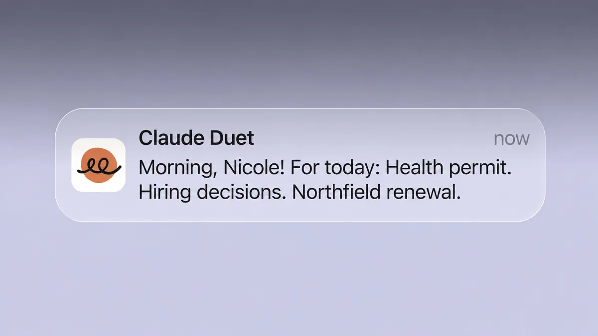 Claude Duet Proactive Ai Agent