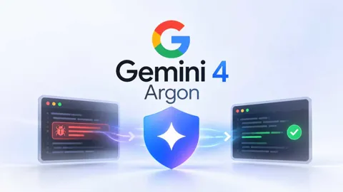 Gemini 4 Argon AI system analyzing software code and security vulnerabilities