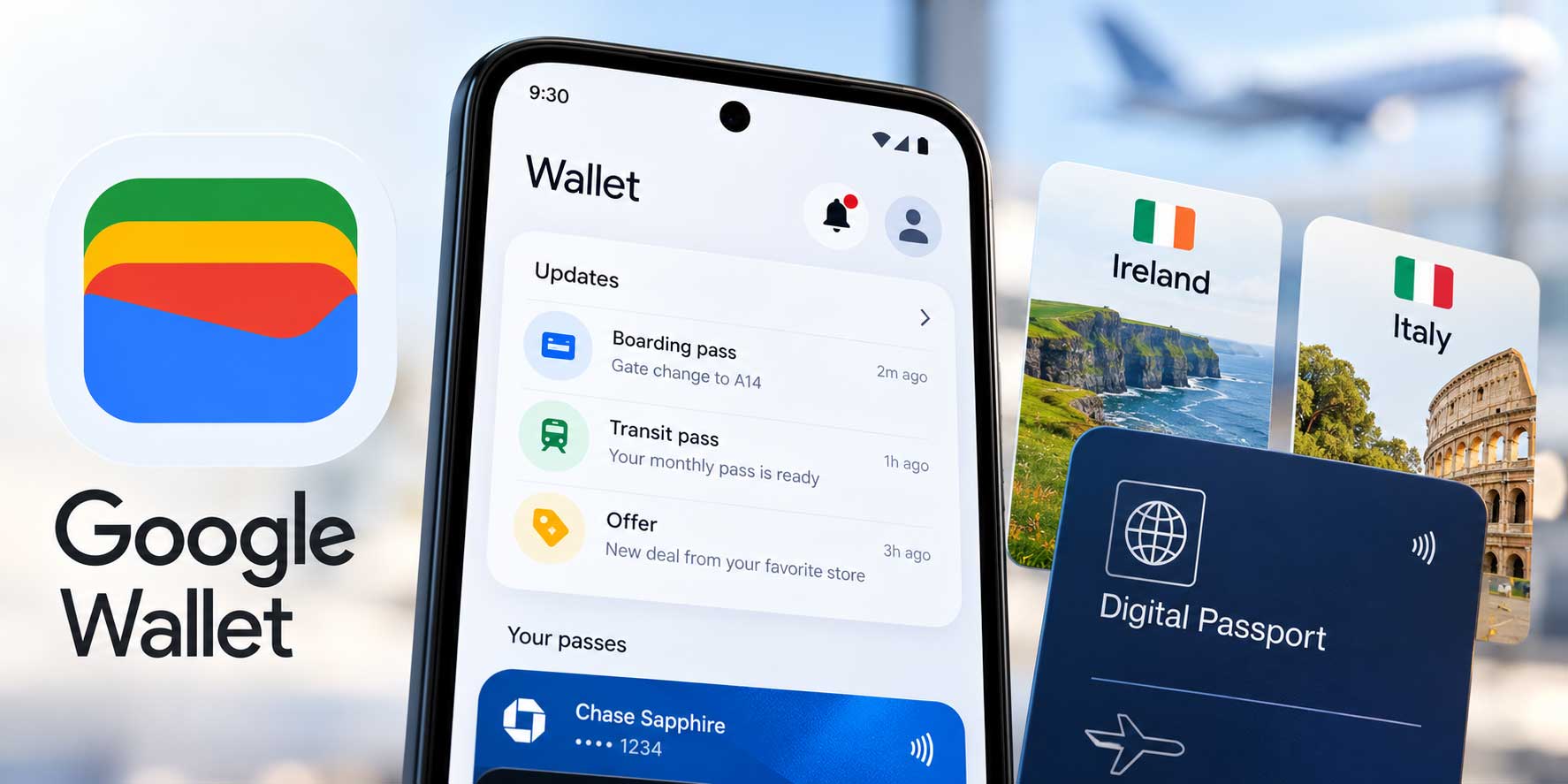 Google Wallet Notifications Feed Expands as Digital Passport Options Grow
