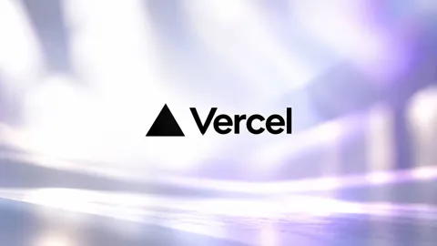 Jev as a structured AI decision model connected to application workflow nodes, with Vercel-inspired geometric accents